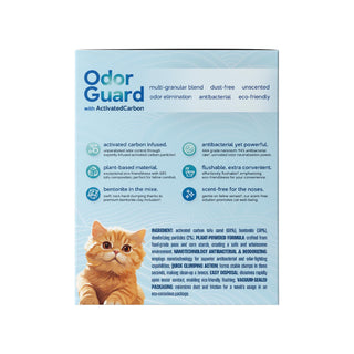 OdorGuard Tofu Blend Cat Litter with Activated Carbon